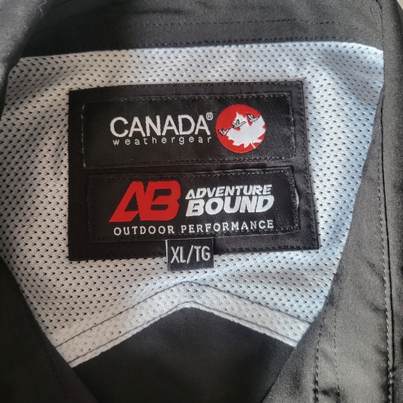 Canada Weathergear Black Button-Up Shirt, Size XL - Picture 3 of 5